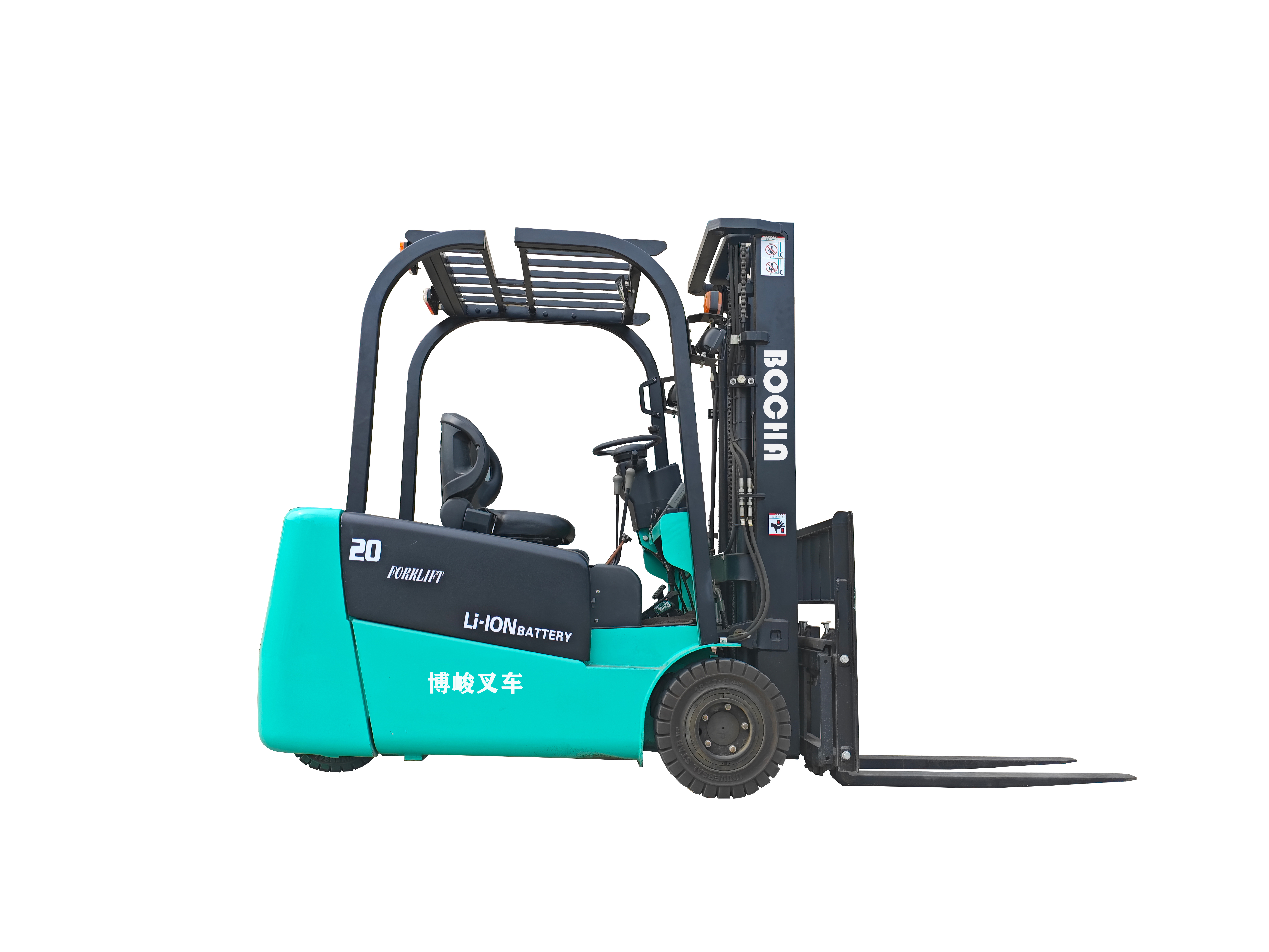 2T small electric forklift, new energy, 