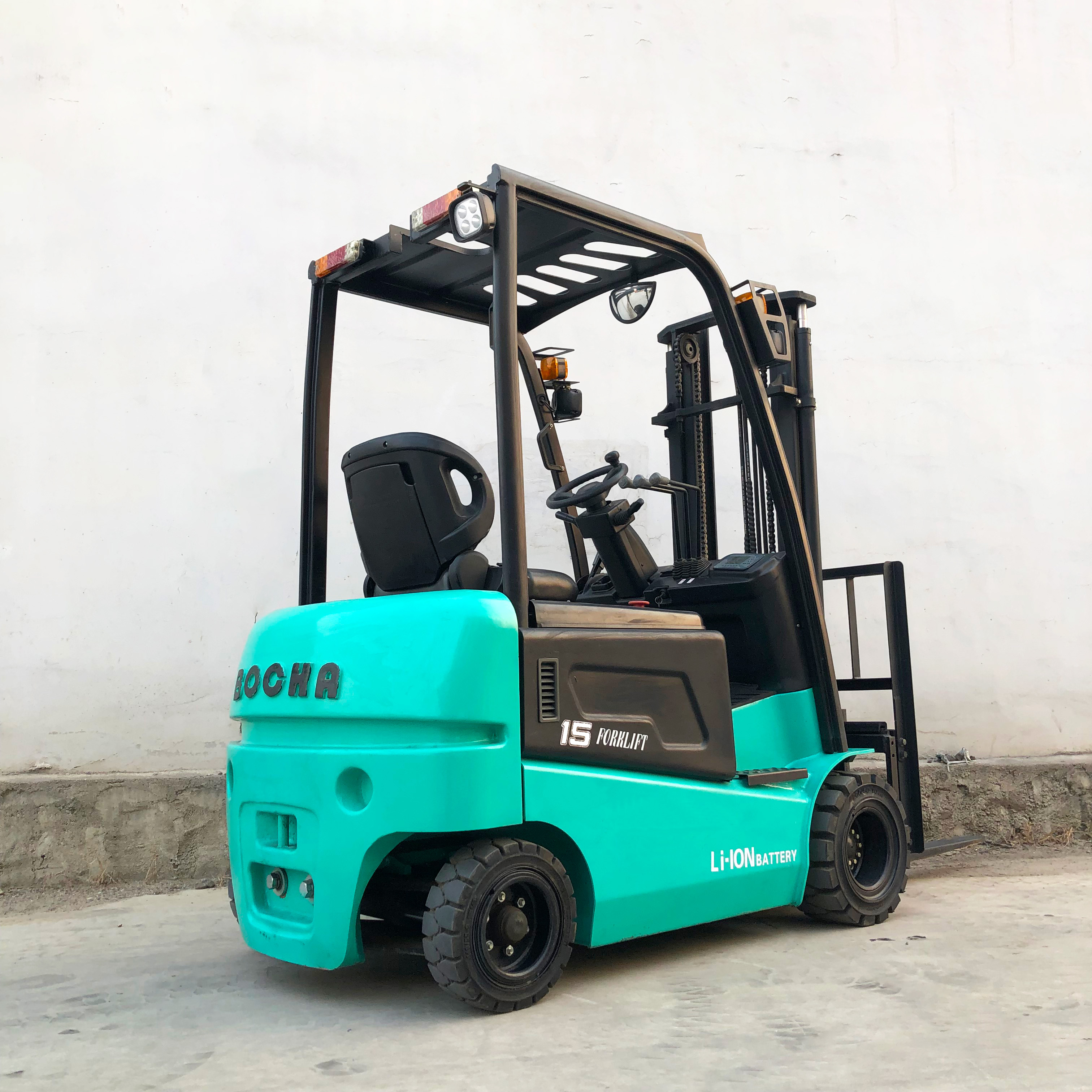 1.5T lithium battery small forklift balanced weight wear-resistant stack high loading unloading truc
