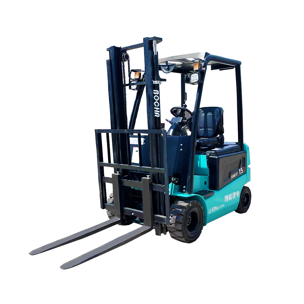 1.5t electric forklift new four-wheel hy