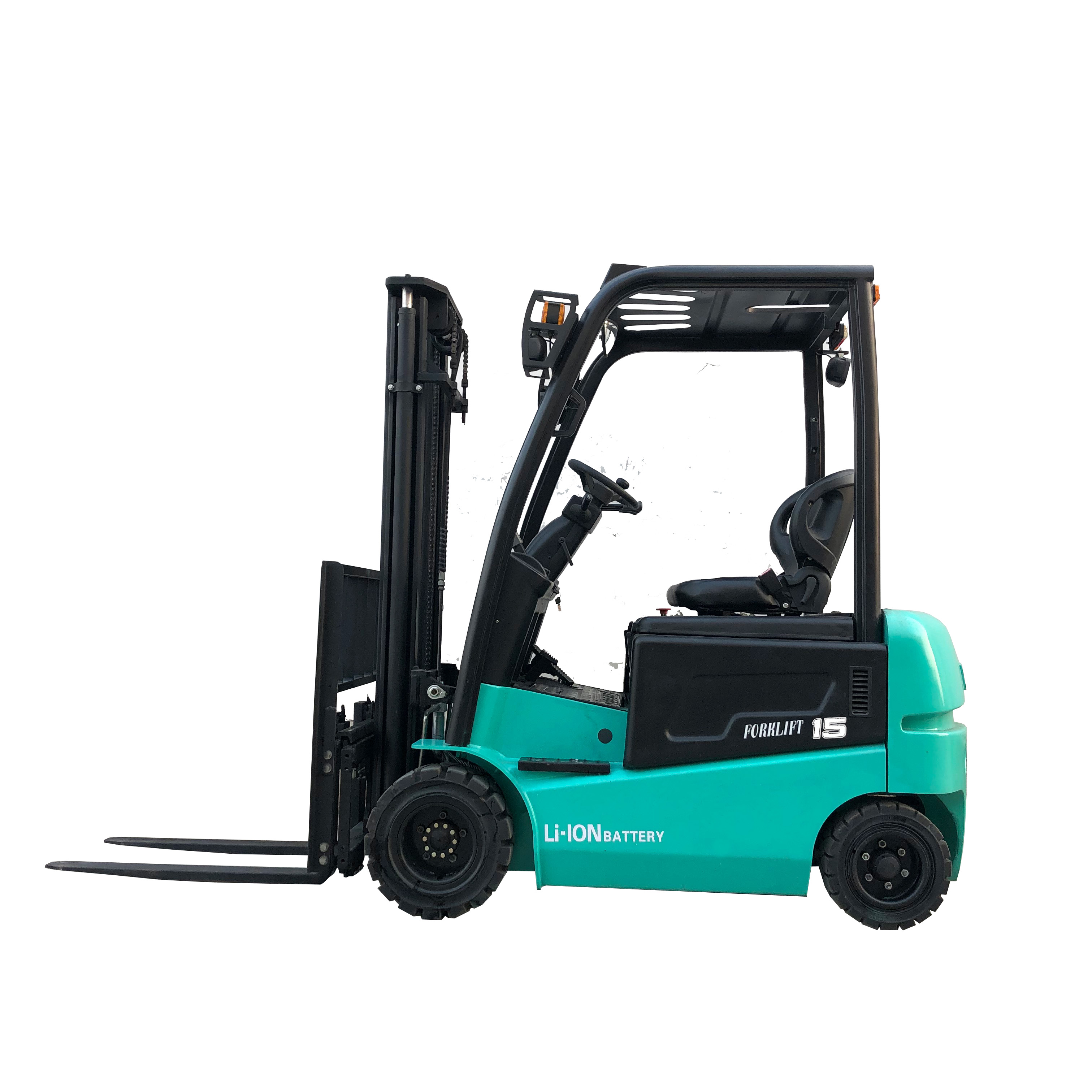 1.5t electric forklift new four-wheel hydraulic lithium battery manufacturer direct sales
