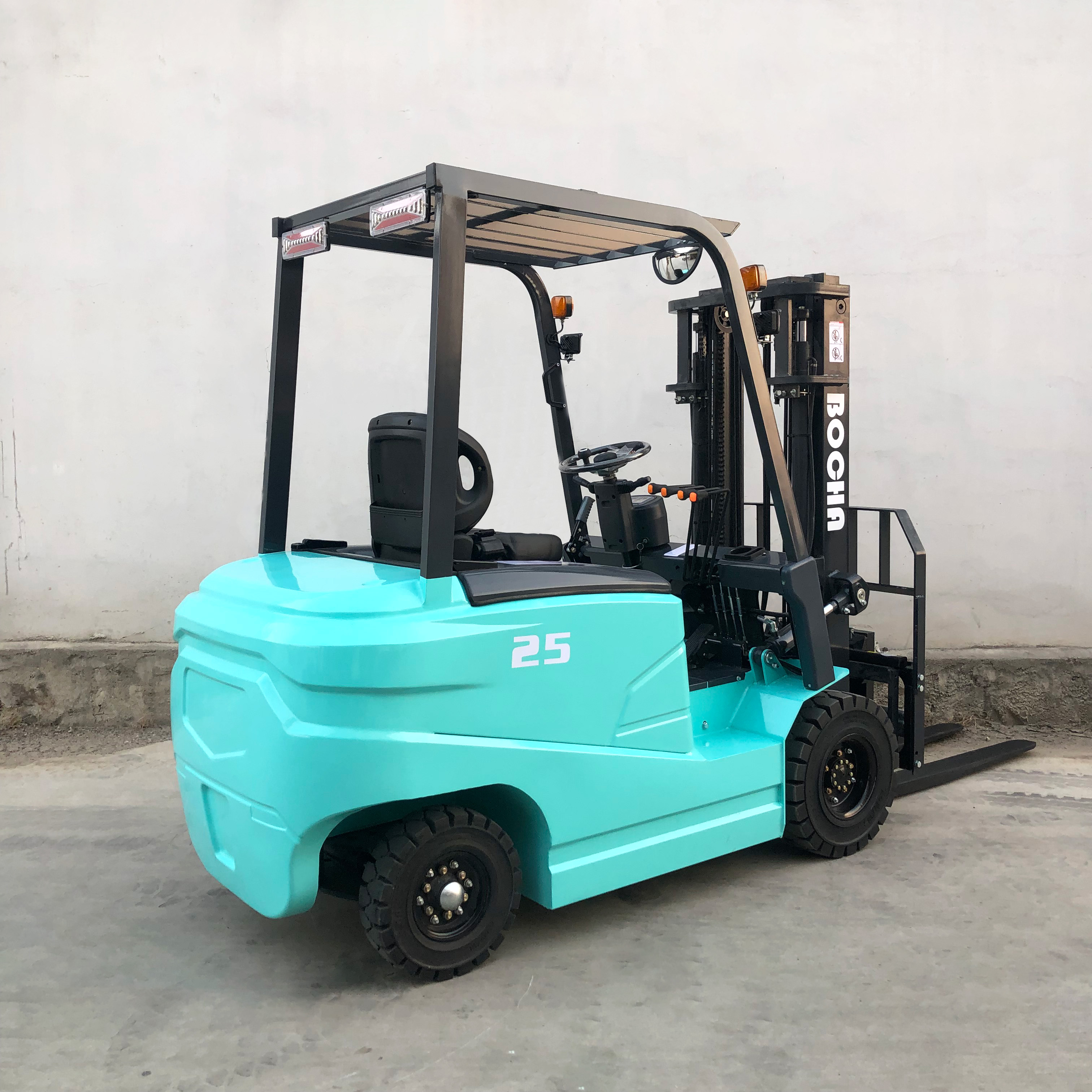 2.5t small energy-saving electric forklift four-wheel lead-acid forklift