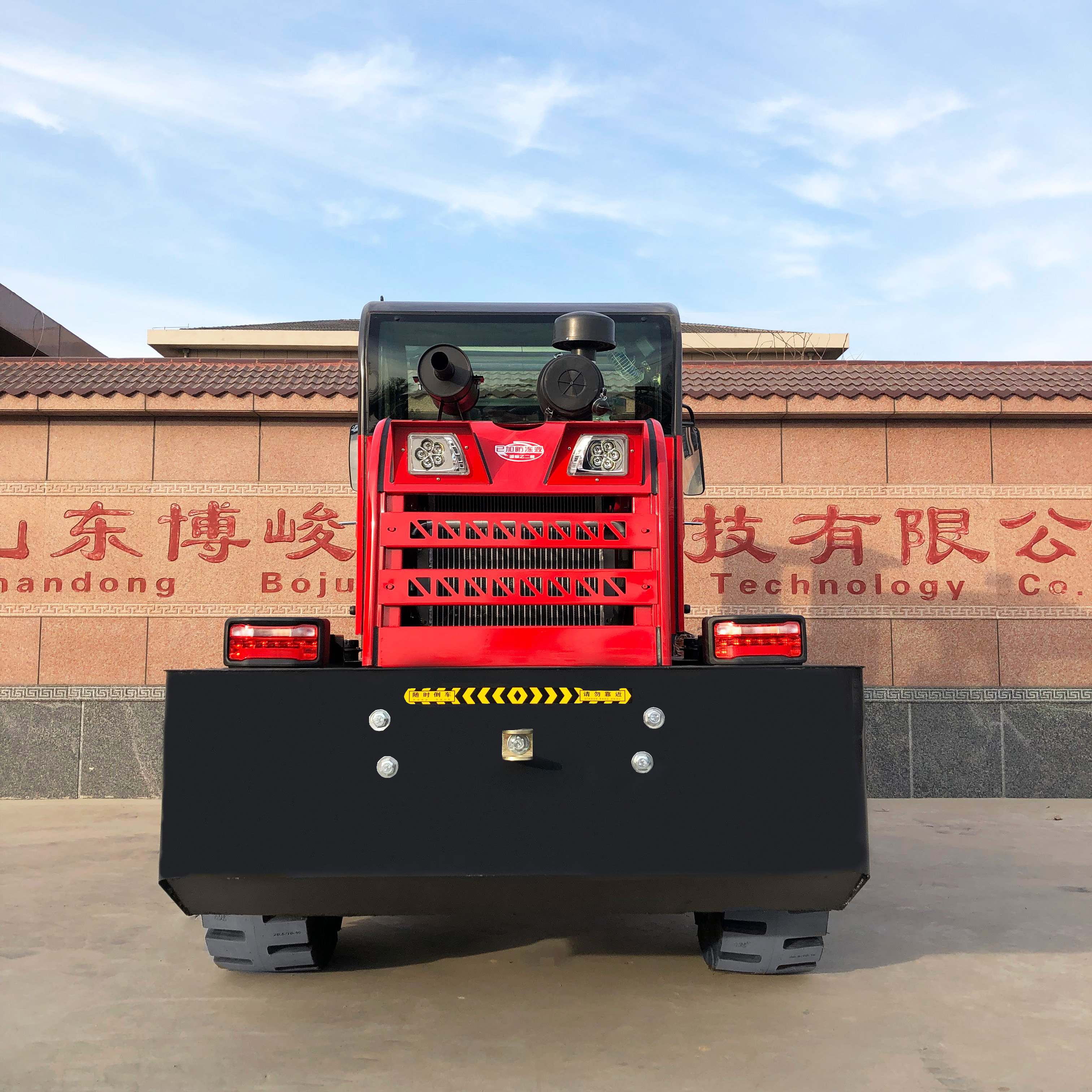 3.5t high-power four-wheel drive off-road forklift