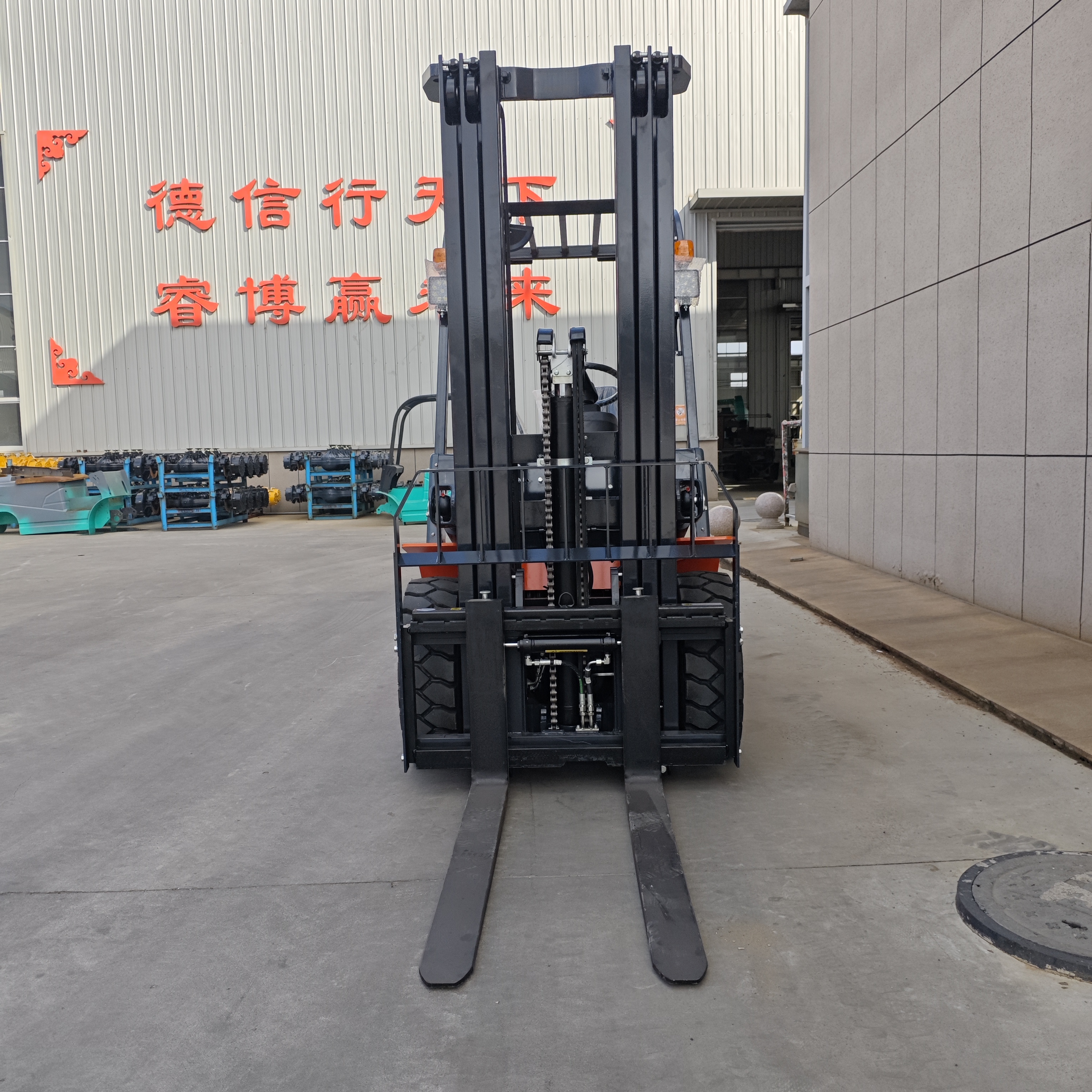 The cheapest manufacturer diesel forklift hot selling model