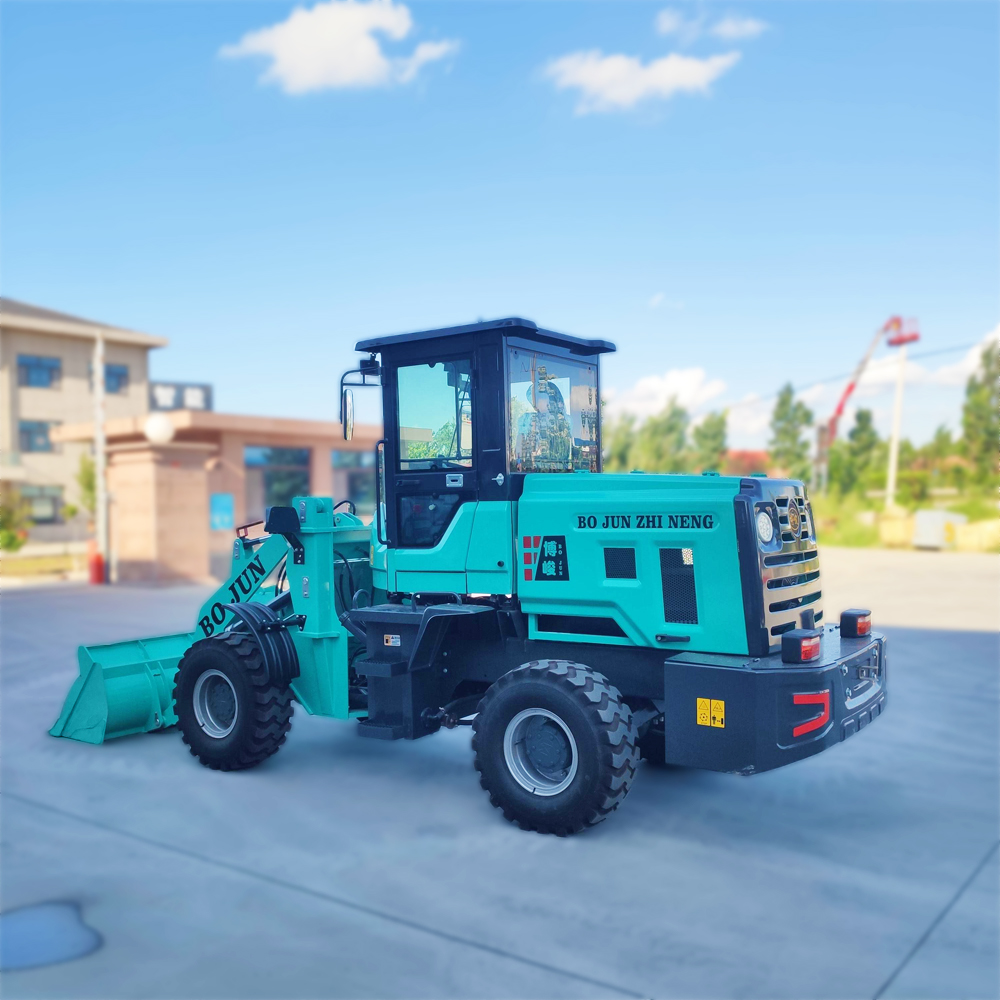 932 lithium battery household four-wheel drive hydraulic agricultural engineering loader