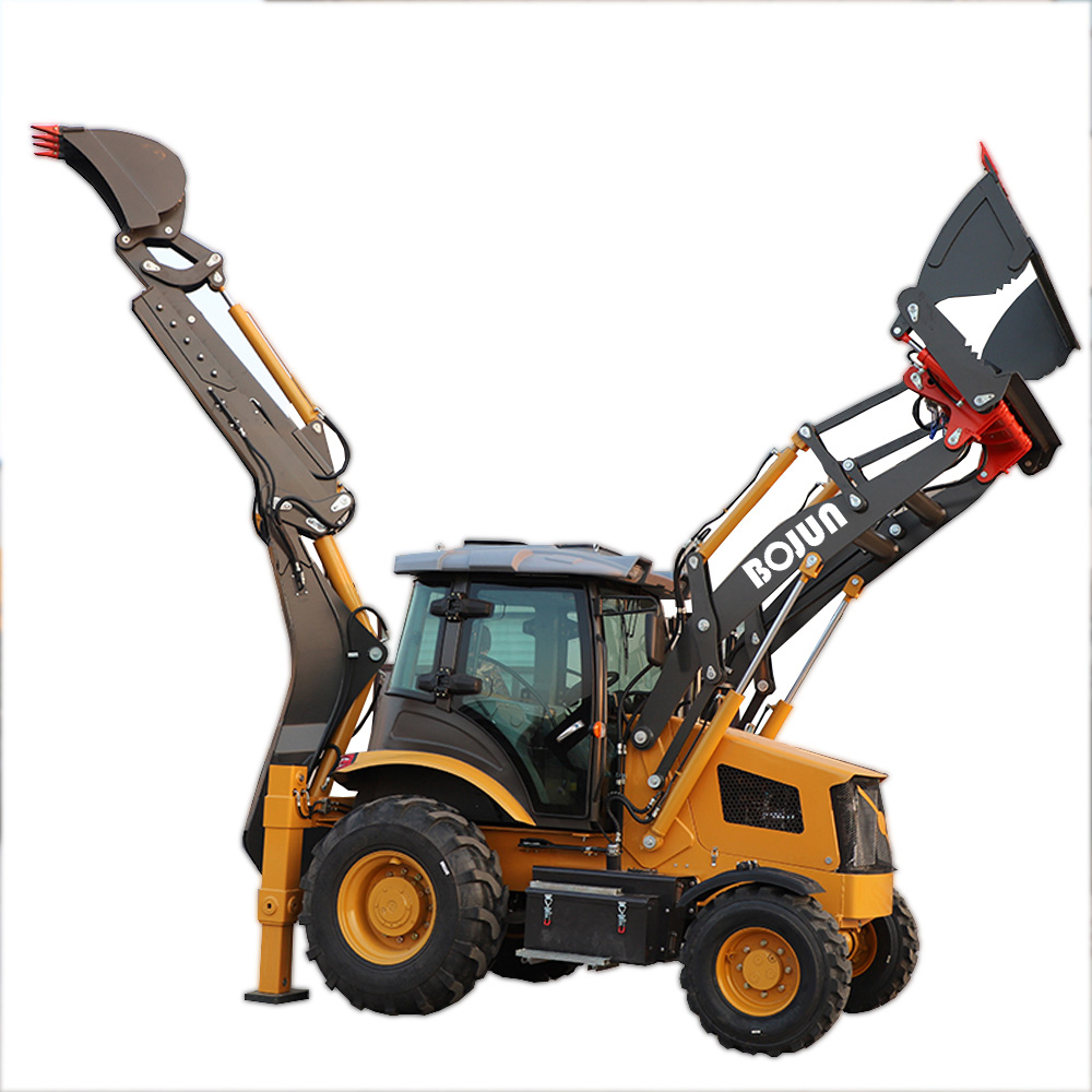 Chinese Loader Backhoe BOJUN 388 Mini Front Loader