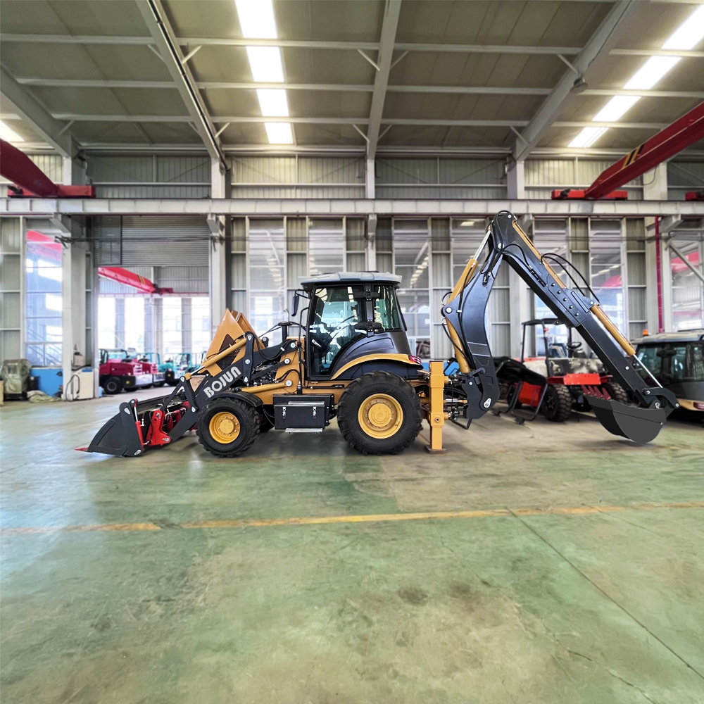 Chinese Loader Backhoe BOJUN 388 Mini Front Loader
