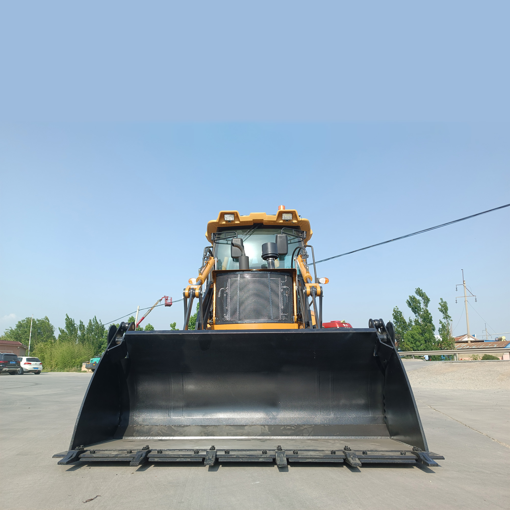 BOJUN 388 backhoe 4-wheel drive all terrain, discounted price