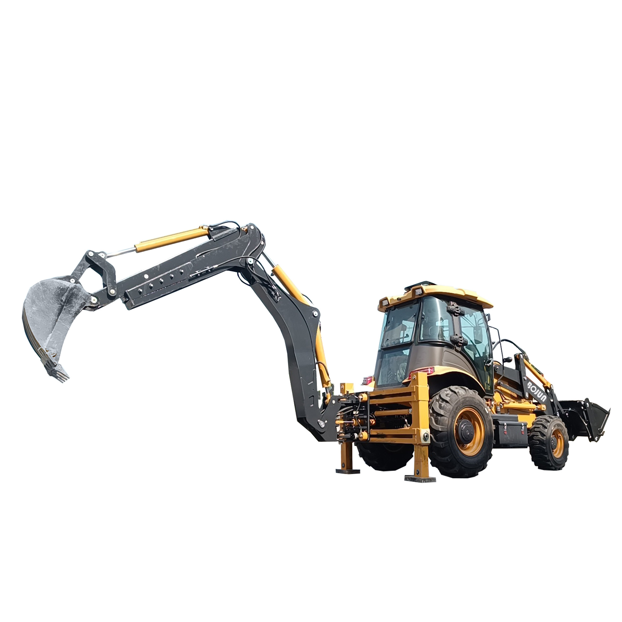 BOJUN 388 backhoe 4-wheel drive all terrain, discounted price